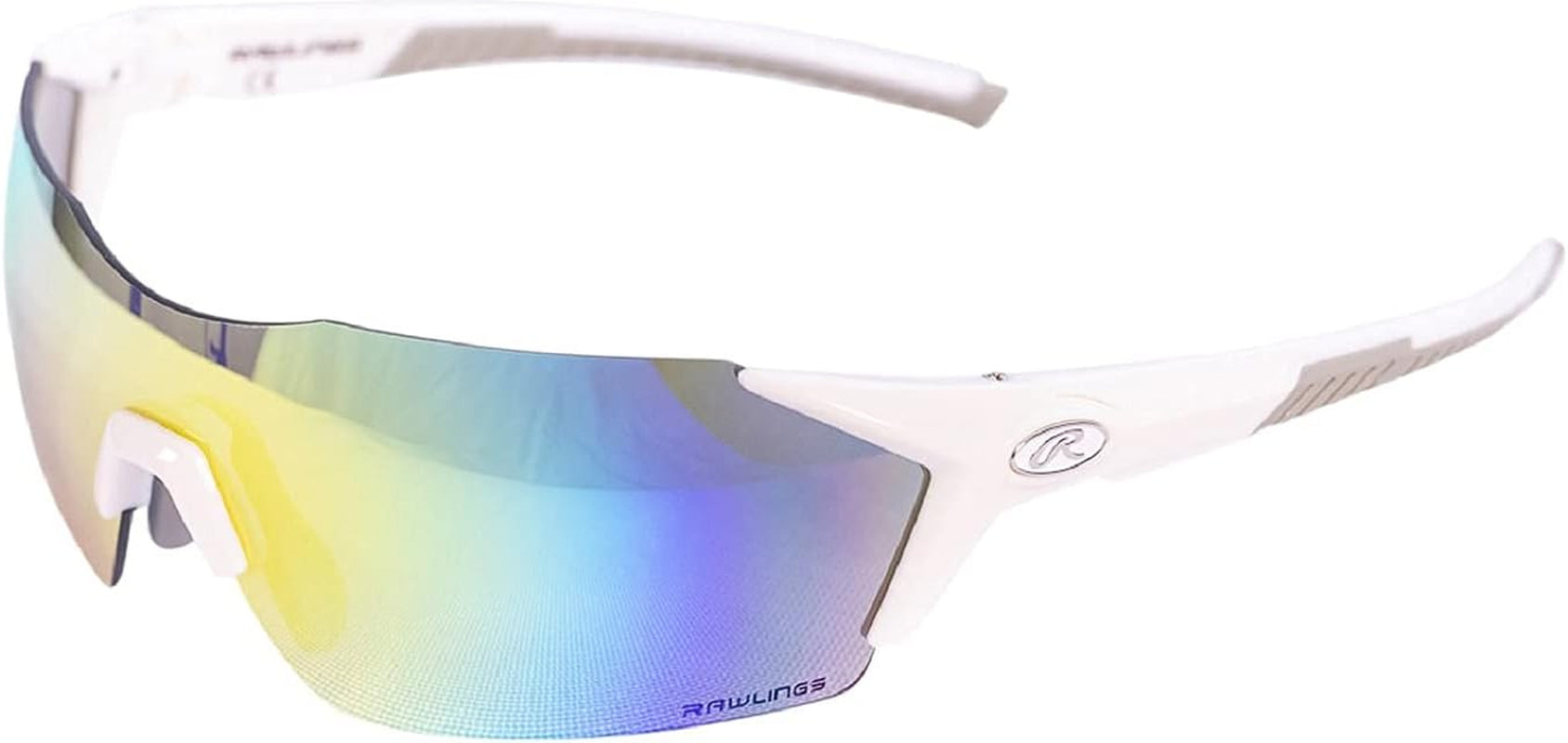 Rawlings R1801 Adult Shield Sport Baseball Sunglasses Lightweight Durable Scratch Resistant